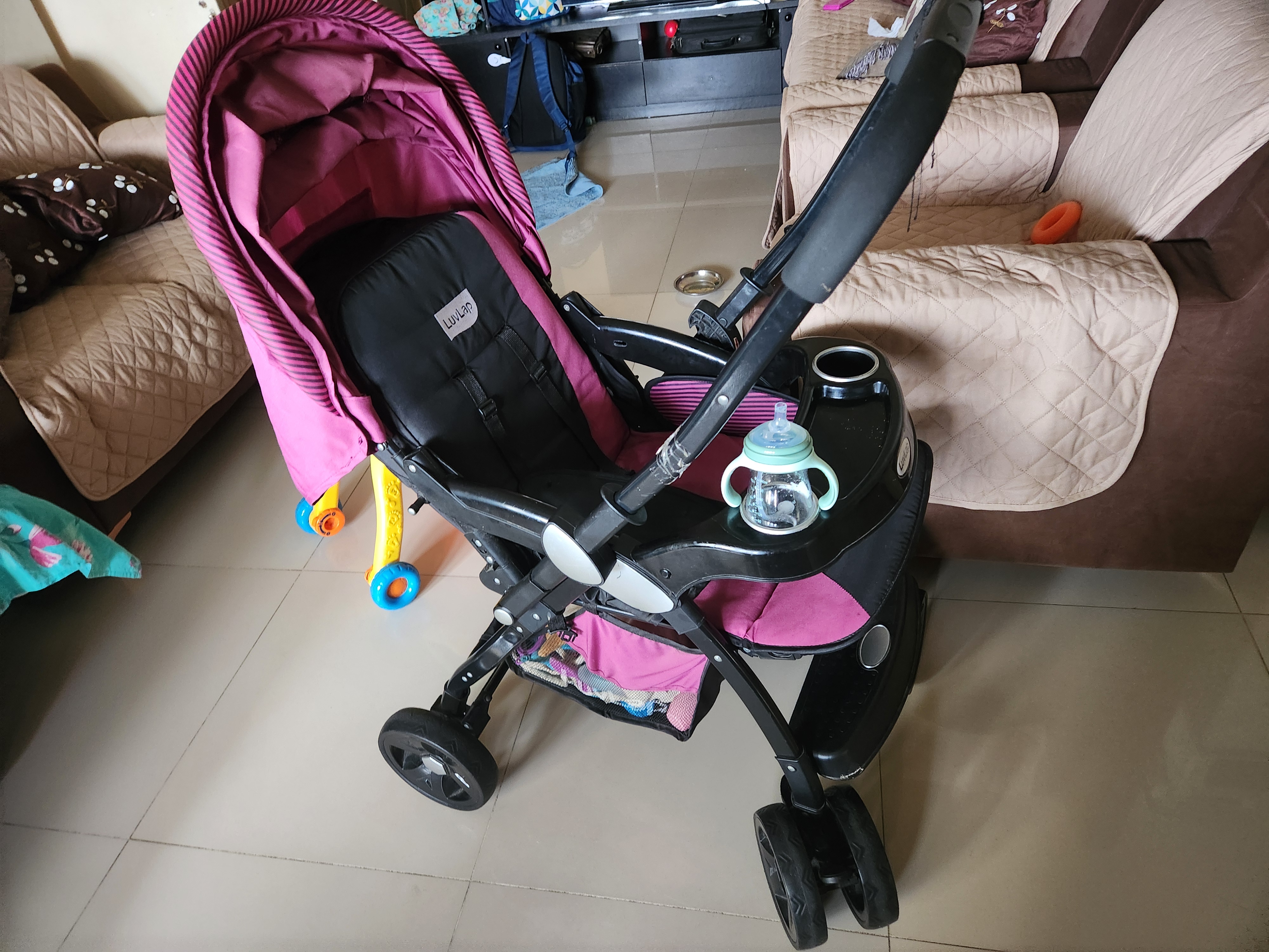 Preowned LuvLap Galaxy Stroller