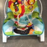 Pre-owned Newborn to Toddler Portable Baby Rocker with Vibration & Toys