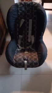 Preowned Black Baby Car Seat