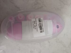 First Baby Store Electric Baby Nail Trimmer – Gentle & Safe Nail Care Kit (Pink)