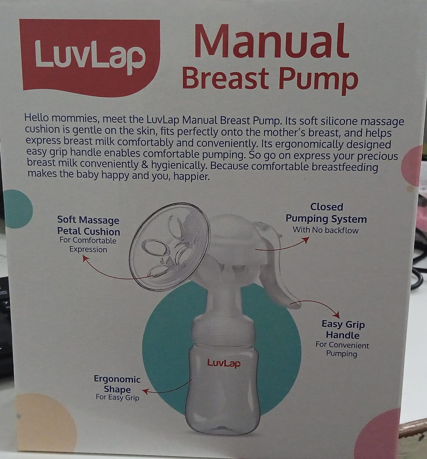 Pre-Owned Luvlap Manual Breast Pump