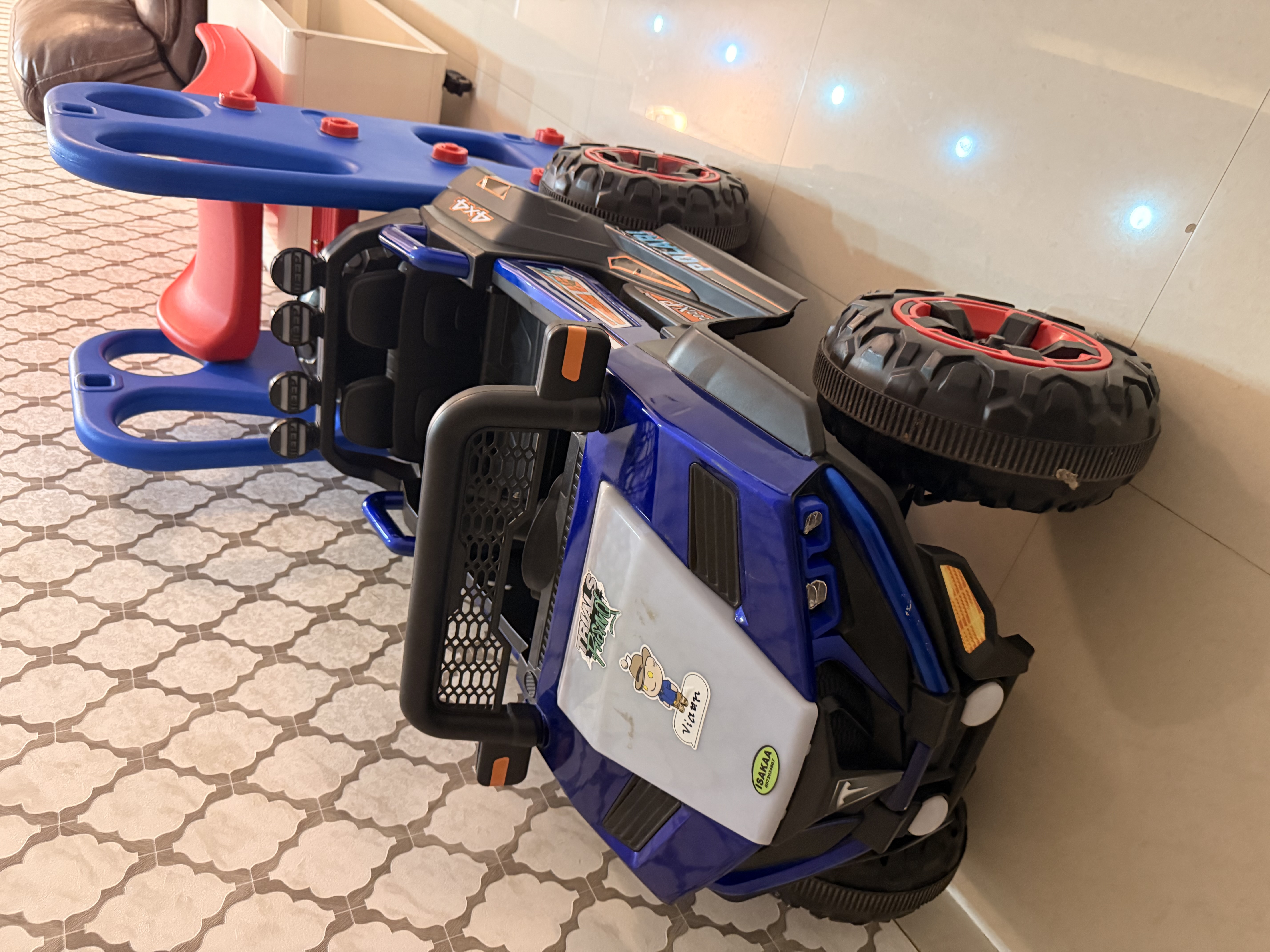 Preowned Rechargeable Ride-On Jeep Car for Kids