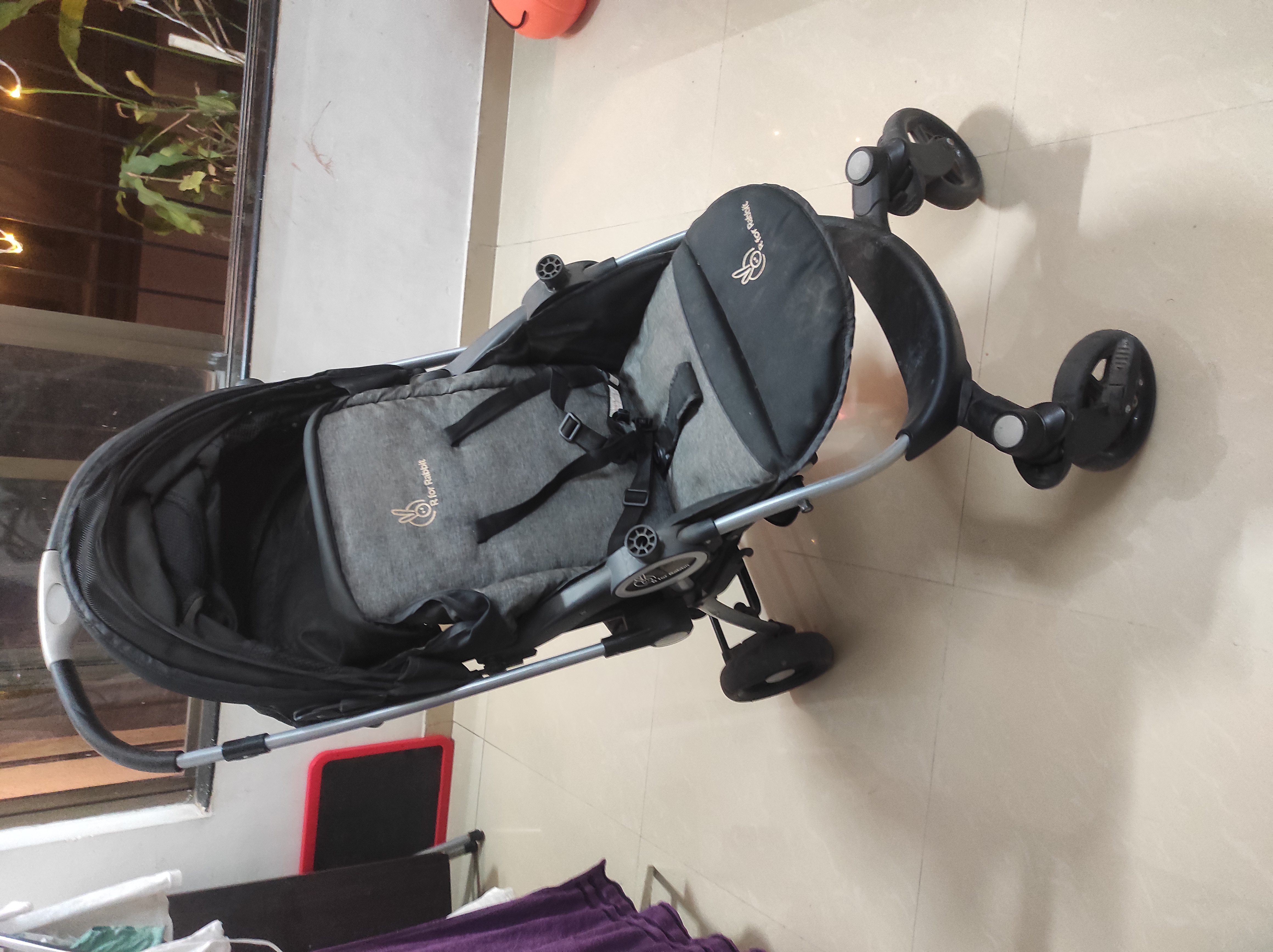 Pre-owned R for Rabbit Baby Stroller and Pram- Black