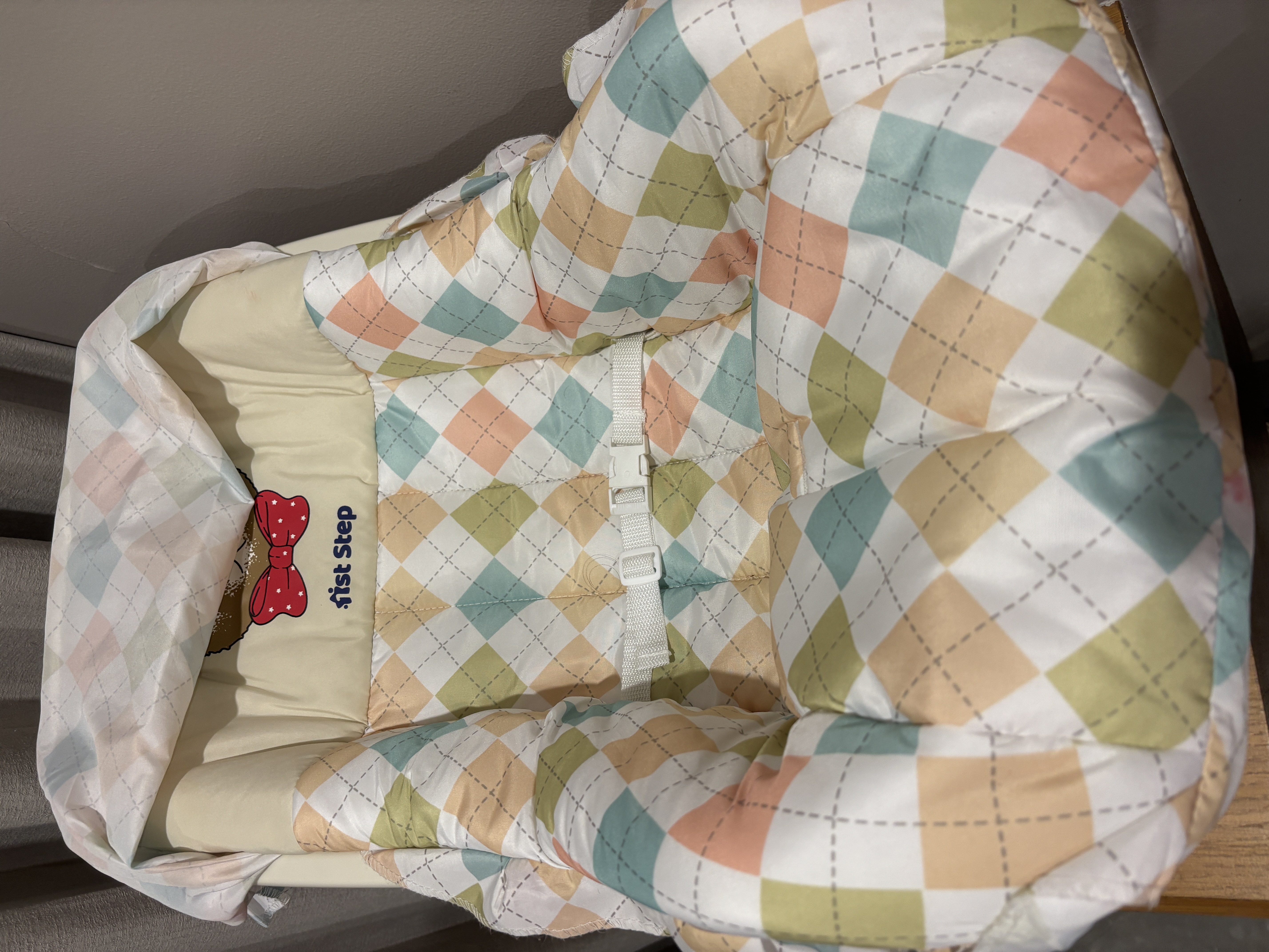 5 in 1 Carry Cot Cum Rocker With Mosquito Net – Cream