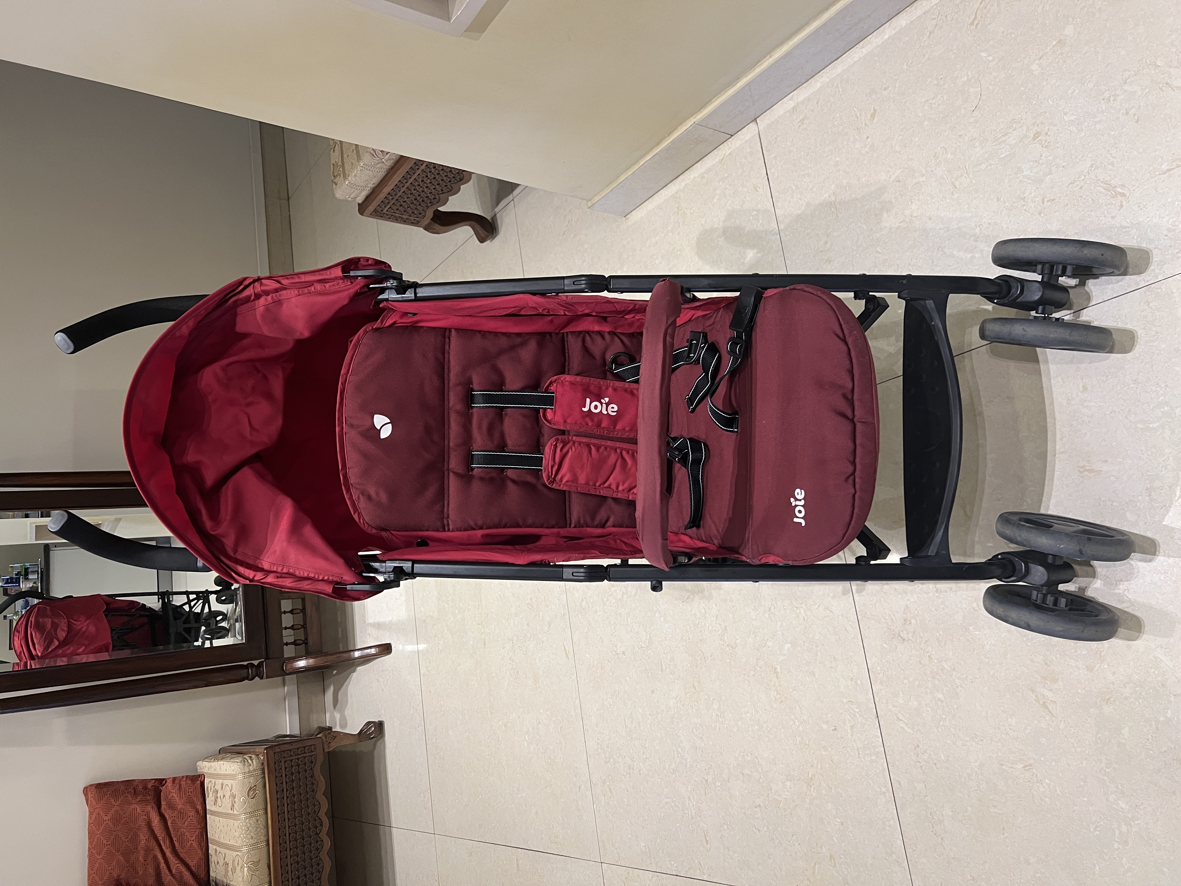 Joie Nitro LX Umbrella Stroller with Flat Reclining Seat (Birth to 22.5 kg)