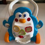 Penguin Colorful Baby Walker with Safety Lock