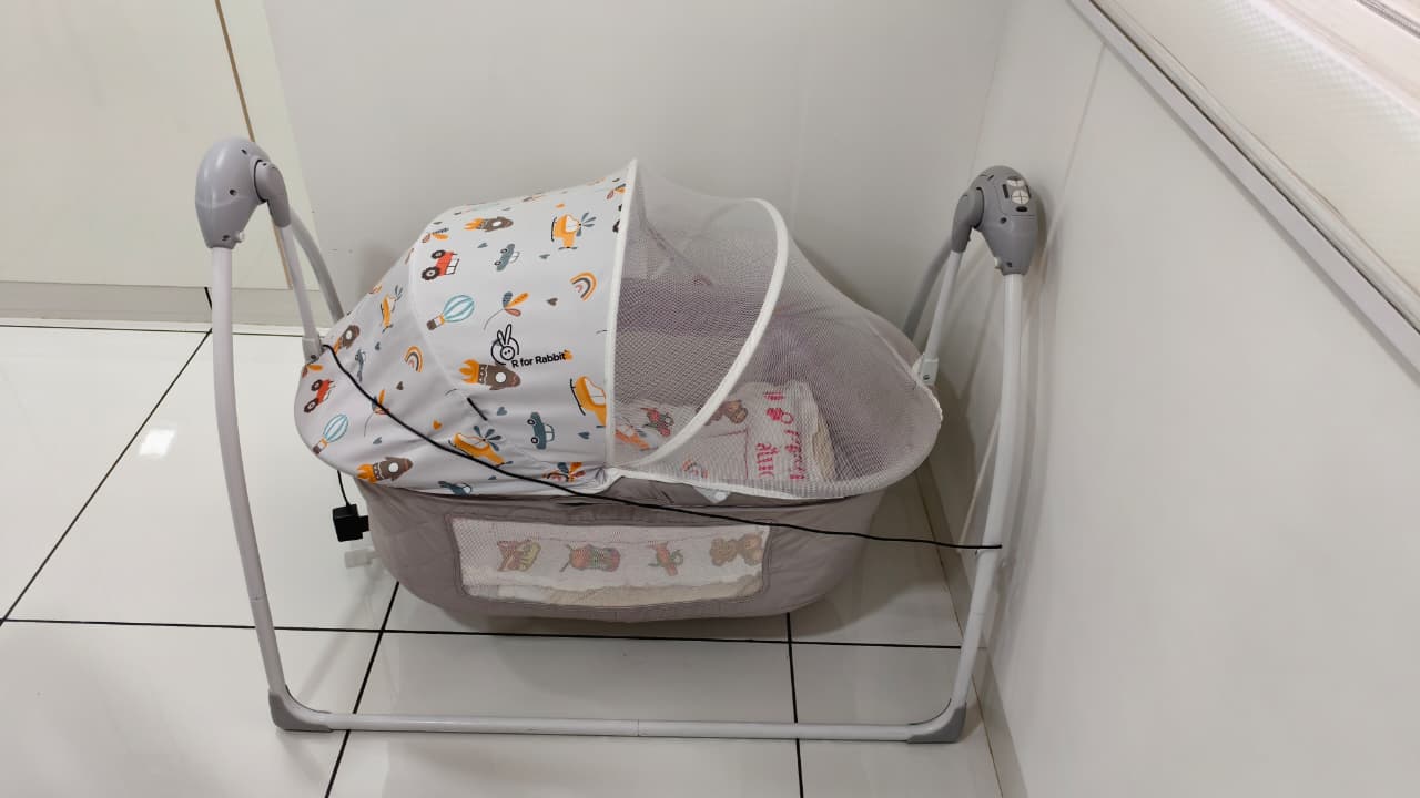 Pre-owned R for Rabbit Lullabies Plus Cradle