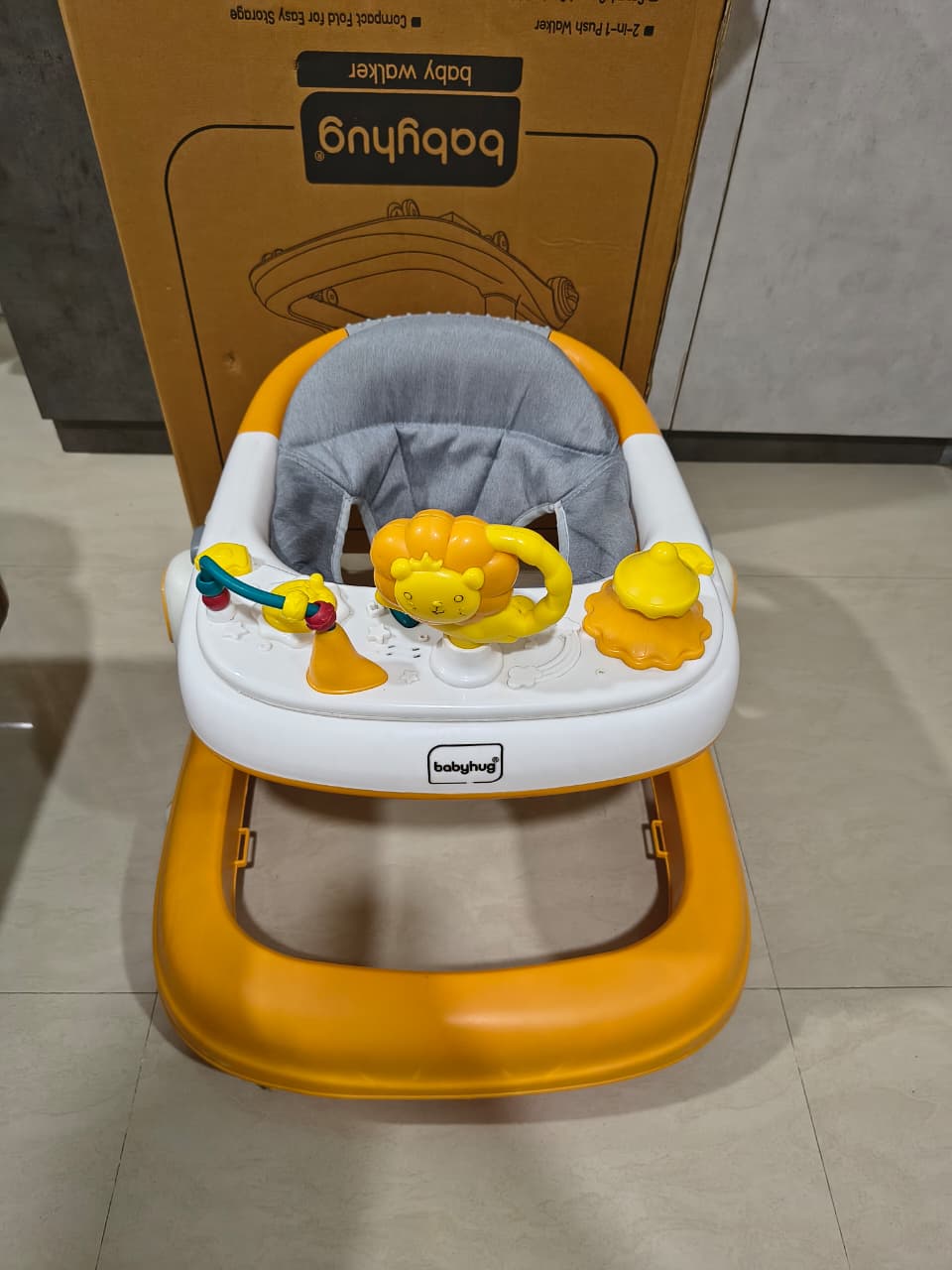 Pre-Owned Babyhug Zest Musical Baby Walker