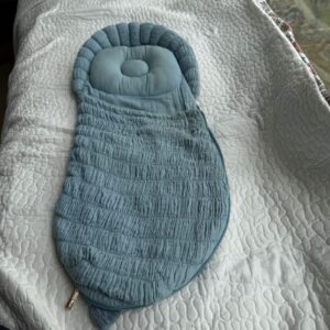 Pre-Owned Baby Jalebi Crescent Sleeping Bag – Blue