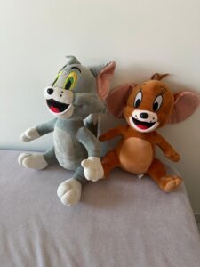 Pre-Owned Mirada Tom & Jerry Soft Plush Toy Set