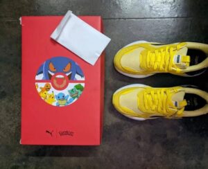 Pre-Owned PUMA x POKEMON Rider FV “Pikachu” Casual Sneakers