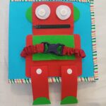 Pre-Owned Robot Activity Baby Book