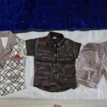 Pre-Owned Baby Clothes Set – Stylish Vests & Shorts (Brown)
