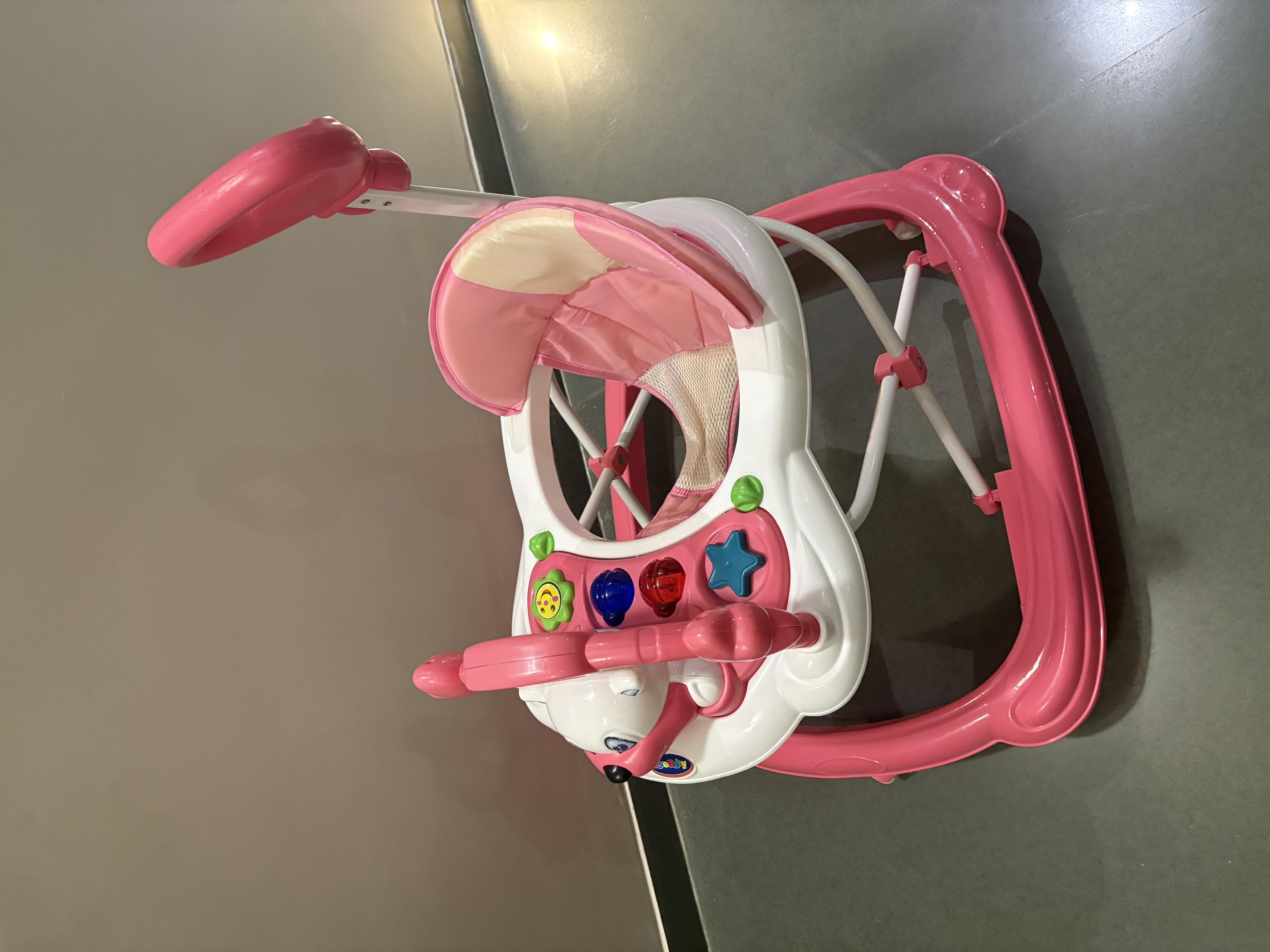 Preowned Pink Baby Walker