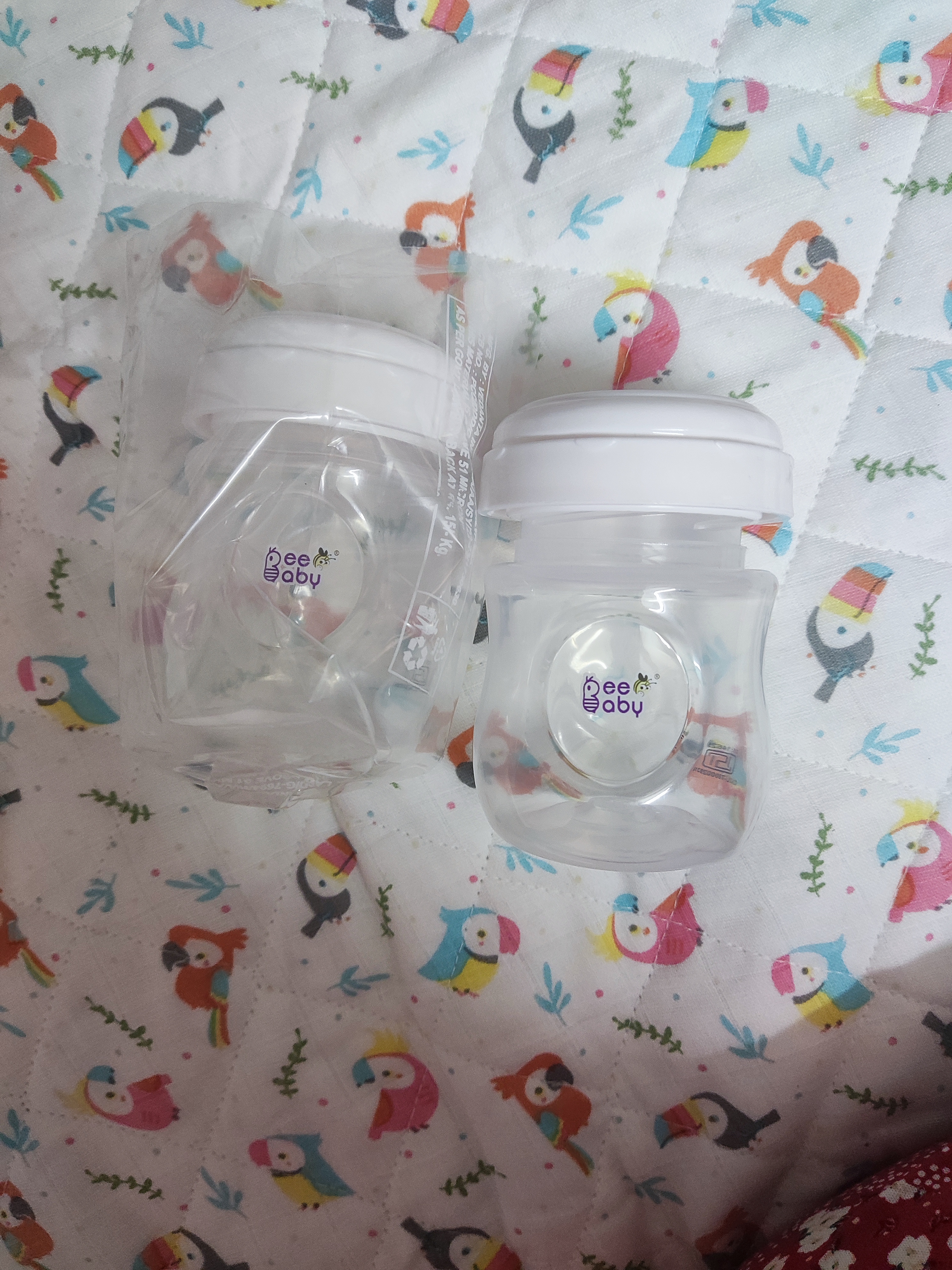 Pre-Owned BeeBaby Breast Milk Storage Bottles (Set of 2)