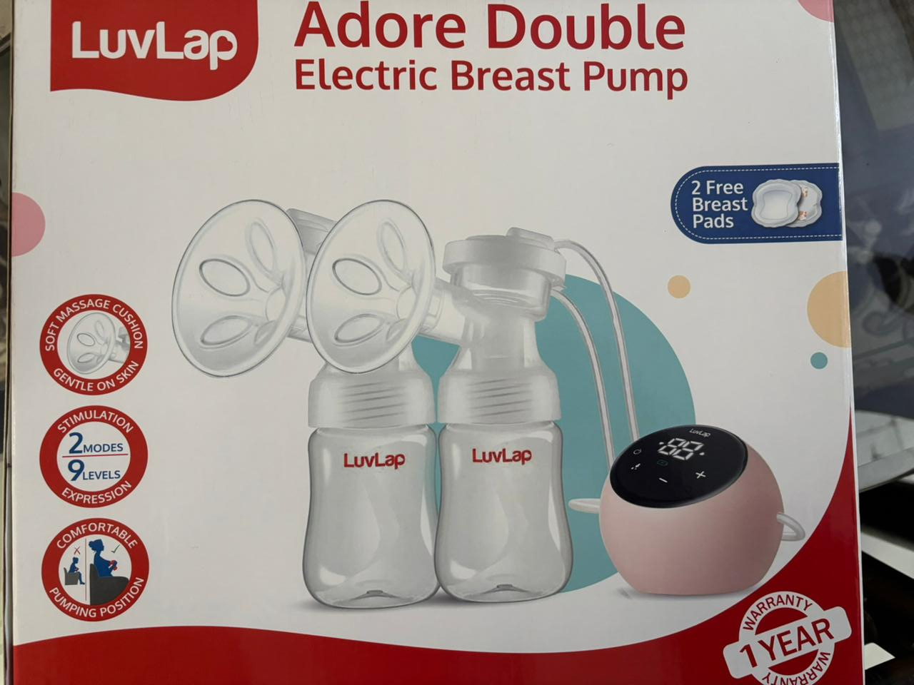 Preowned LuvLap Adore Double Electric Breast Pump
