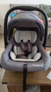 Preowned Babyhug Amber 4-in-1 Car Seat, Carry Cot, Rocker & Feeding Chair