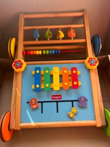 Pre-Owned Funskool Giggles Wooden Activity Walker