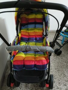 Pre-Owned Babyhug Cosy Cosmo Stroller with Reversible Handle