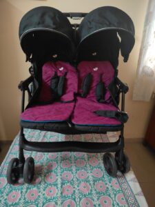 Pre-Owned Joie Double Pram- For Age 6 months to 4 Years