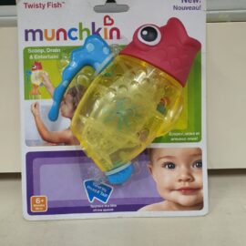 Pre-Owned Munchkin Twisty Fish Bath Toy- Scoop, Drain & Entertain