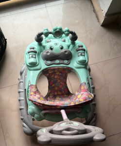 Pre-Owned Panda Baby Walker – Fun, Interactive Baby Walker with Music and Adjustable Features