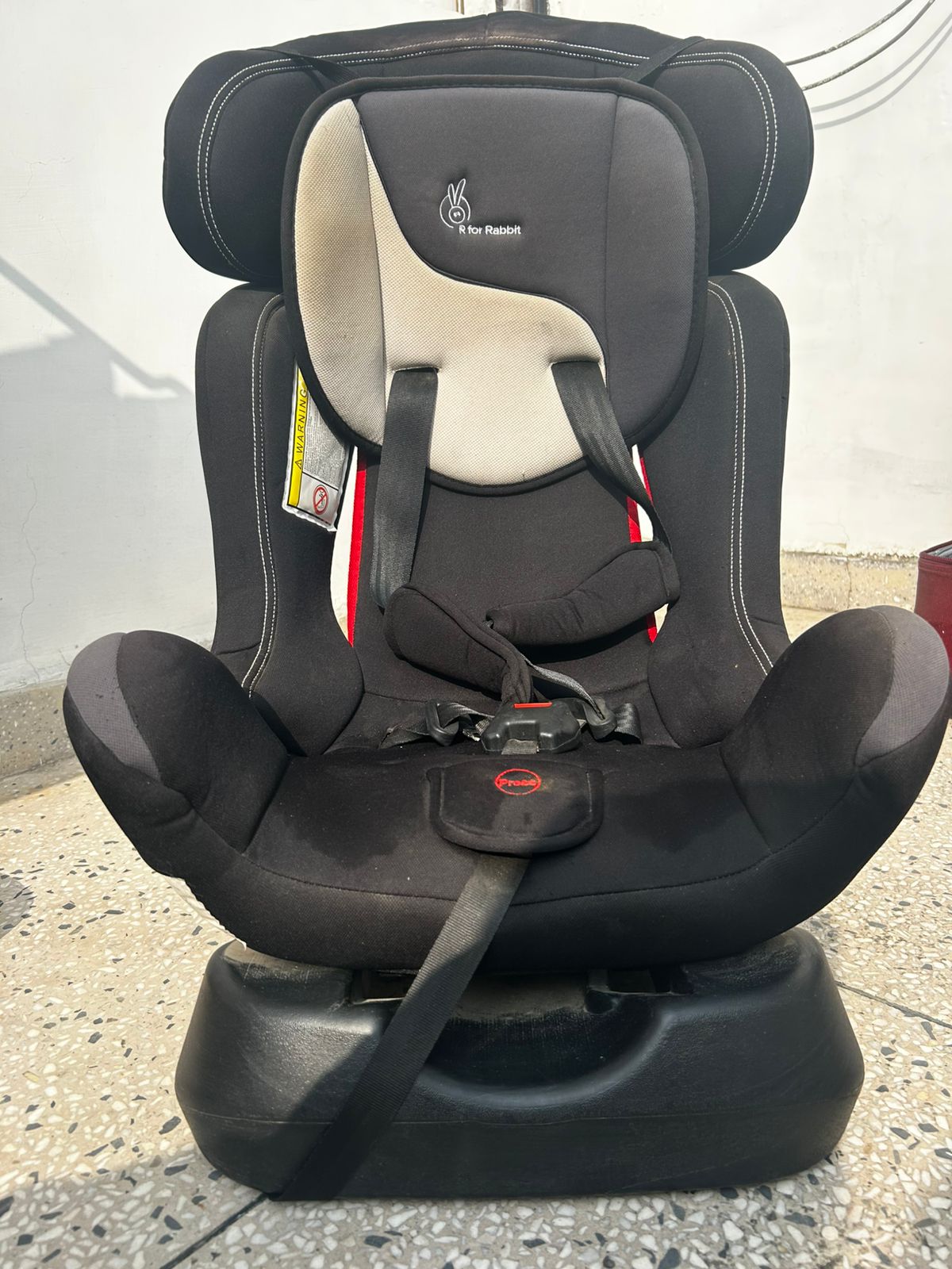 Preowned R for Rabbit Convertible Baby Car Seat