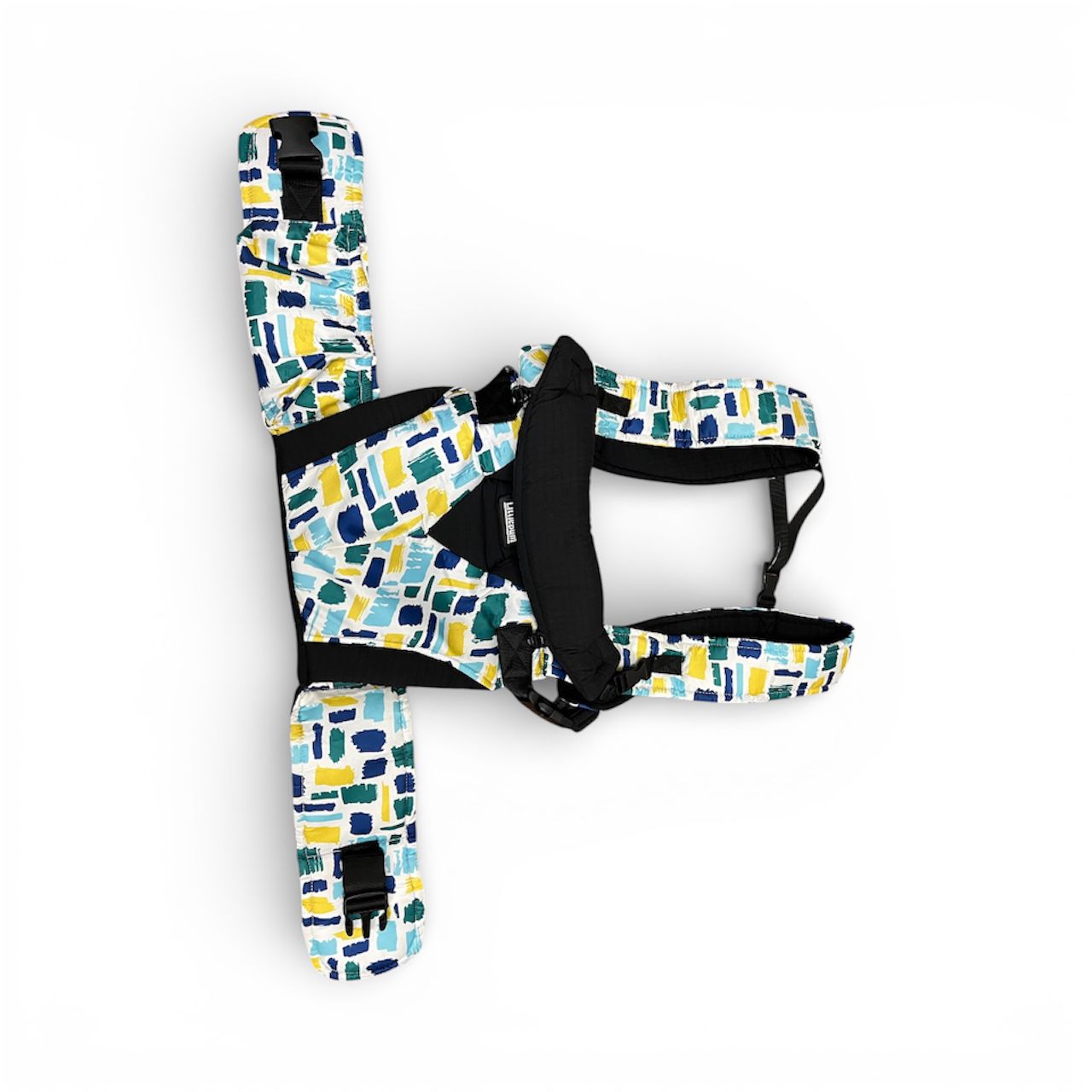 LittleBum Baby Carrier – Multicolour Abstract Print