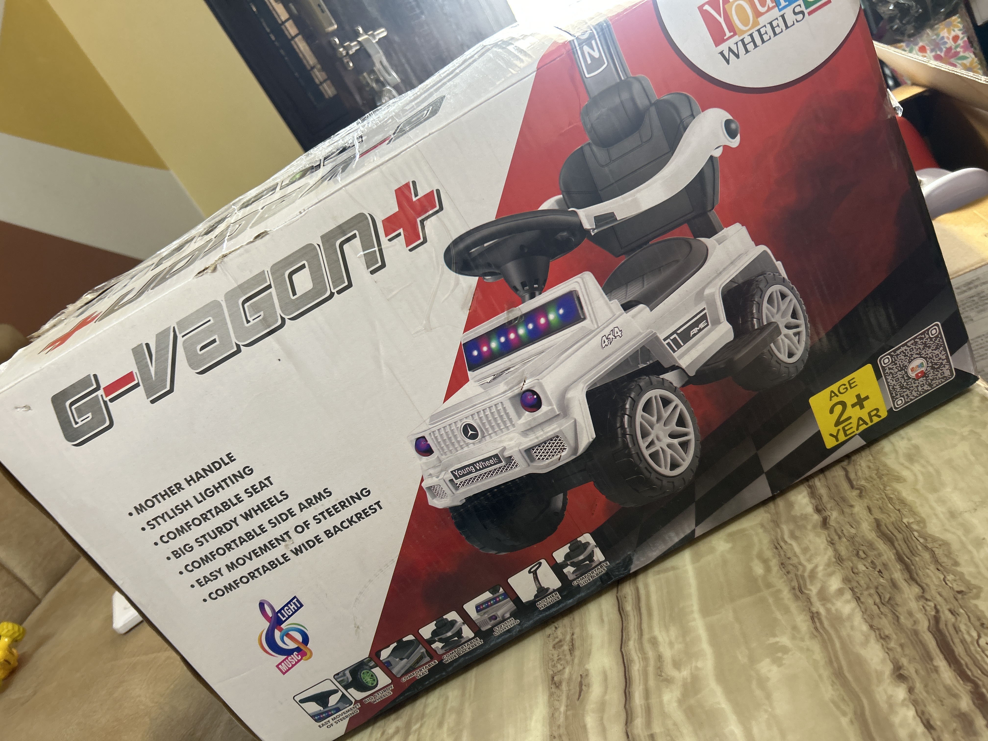 Pre-Owned G-Wagon+ Ride-On Push Car with Mother Handle