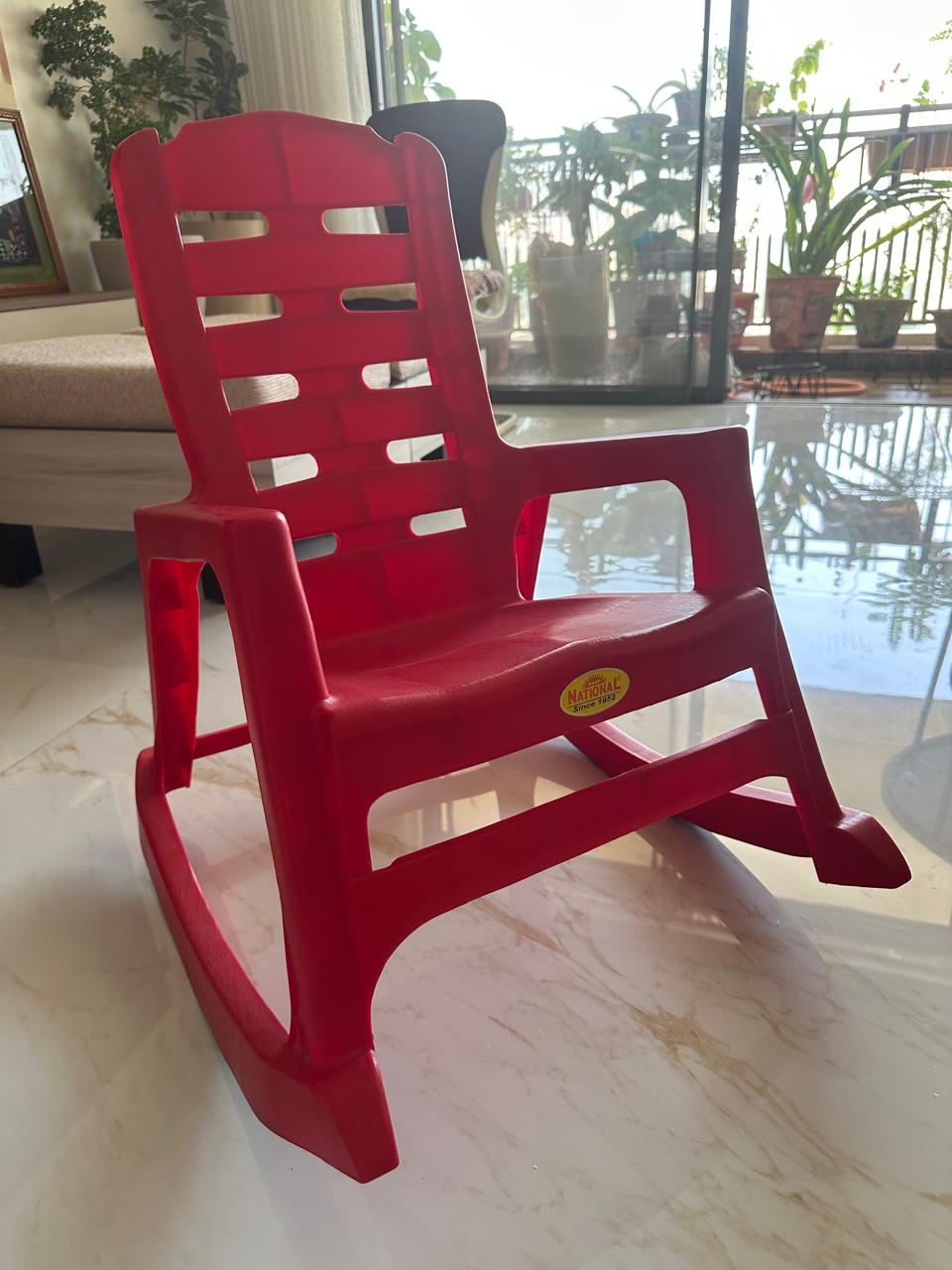 Pre-Owned National Kids Plastic Rocking Chair