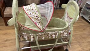 Pre-Owned Baby Cradle with Mosquito Net