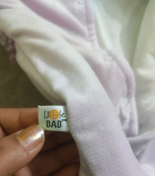 Little Dad Winter Romper – Soft & Snuggly for Cold Days