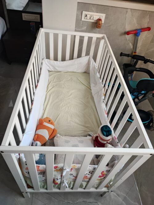 Mothercare AYR Cot – Safe, Adjustable & Timeless for Your Baby’s Nursery!