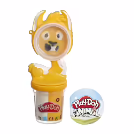 Play-Doh Animal Crew Can Pals Crab Toy - Non-Toxic Play-Doh Compound Shaped into a Funny Crab Character with Play-Doh Accessories Clay & Dough for Kids age 3Y+