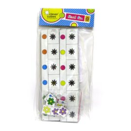 Clever Cubes Floral Fun. Match The Flower Pattern. Educational Games. Activity Games. Perfect for Kids 2 to 3 Years. Birthday Return Gifts. Board games for Kids