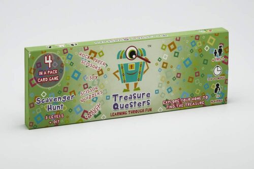 Treasure Questers - Scavenger Hunt -Green (Intermidiate) 6-10 Years