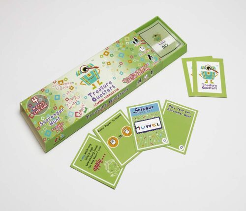 Treasure Questers - Scavenger Hunt -Green (Intermidiate) 6-10 Years