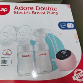 Preowned LuvLap Adore Dual Electric Breast Pump - Practically New, Gently Used & Complete Set!