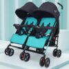 R for Rabbit Ginny and Johnny - Twin baby stroller and pram
