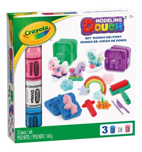 Crayola Modeling Dough Pony Play Land
