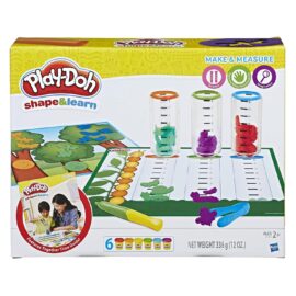 Play-Doh Shape & Learn Make & Measure, For Kids Ages 2 & Up, Multicolor