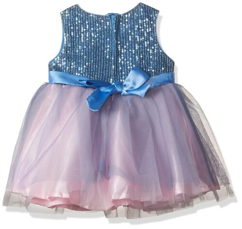Max Girl Sequinned Fit and Flare Midi Dress