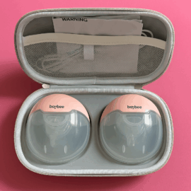 Baybee Wearable Silent Breast Pumps – Practically New, Super Quiet!