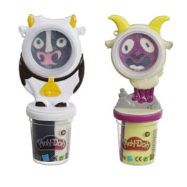 Play Doh Animal Crew Can Pals Cow & Goat Toy