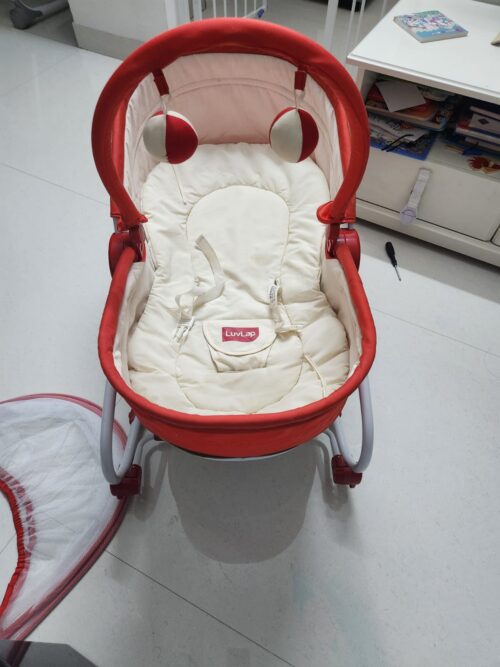 LuvLap 3-in-1 Rocker Napper – Sleep, Sit, and Rock with Ease!