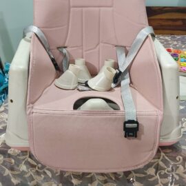 Babyhug 3-in-1 Comfy High Chair | Adjustable Tray, Compact Fold & Safety Harness | Brand New