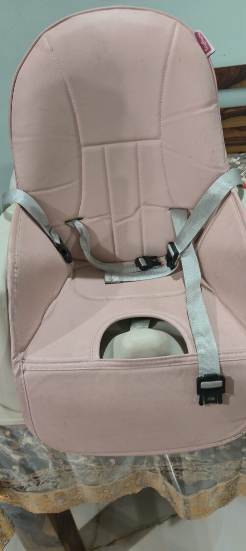 Babyhug 3-in-1 Comfy High Chair | Adjustable Tray, Compact Fold & Safety Harness | Brand New