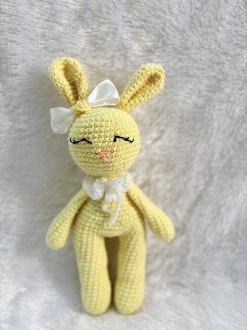 Crochet Handmade Bunny – Soft, Sunny & Lovingly Made for Tiny Hugs