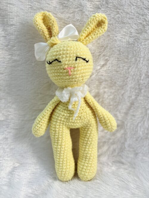 Crochet Handmade Bunny – Soft, Sunny & Lovingly Made for Tiny Hugs