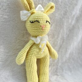 Crochet Handmade Bunny – Soft, Sunny & Lovingly Made for Tiny Hugs